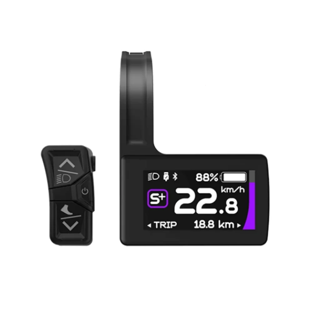 Bafang Bbs02B 48V 750W Mid Drive Kit - شاشة عرض ملونة Bafang DPC245 V3