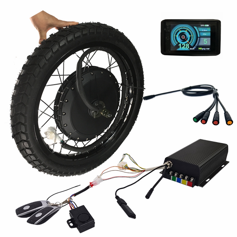 طقم دراجة كهربائية QS 273 V3 7 - مراجعة 72V 5000W Hub Motor Kit وسعره