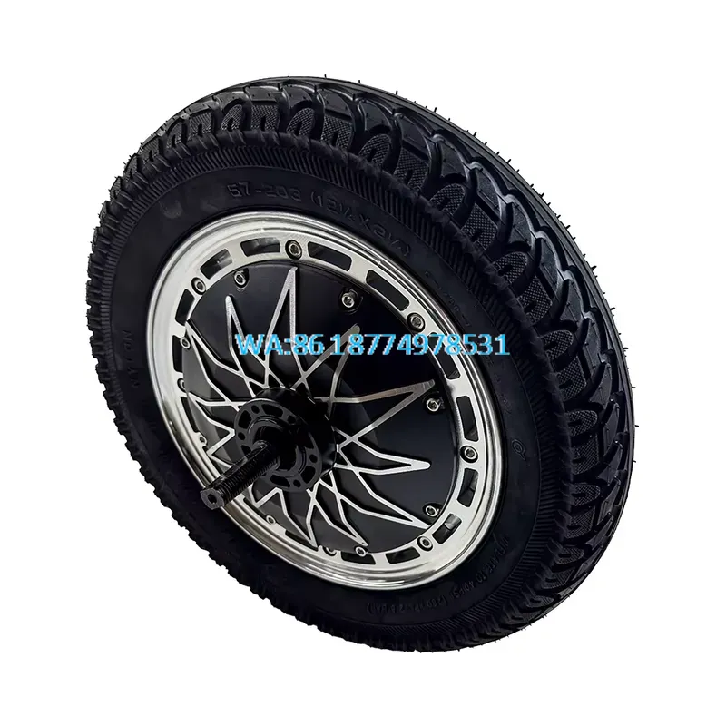 مجموعة محرك محور BLDC مقاس 12  - مراجعة 72V 5000W Hub Motor Kit وسعره